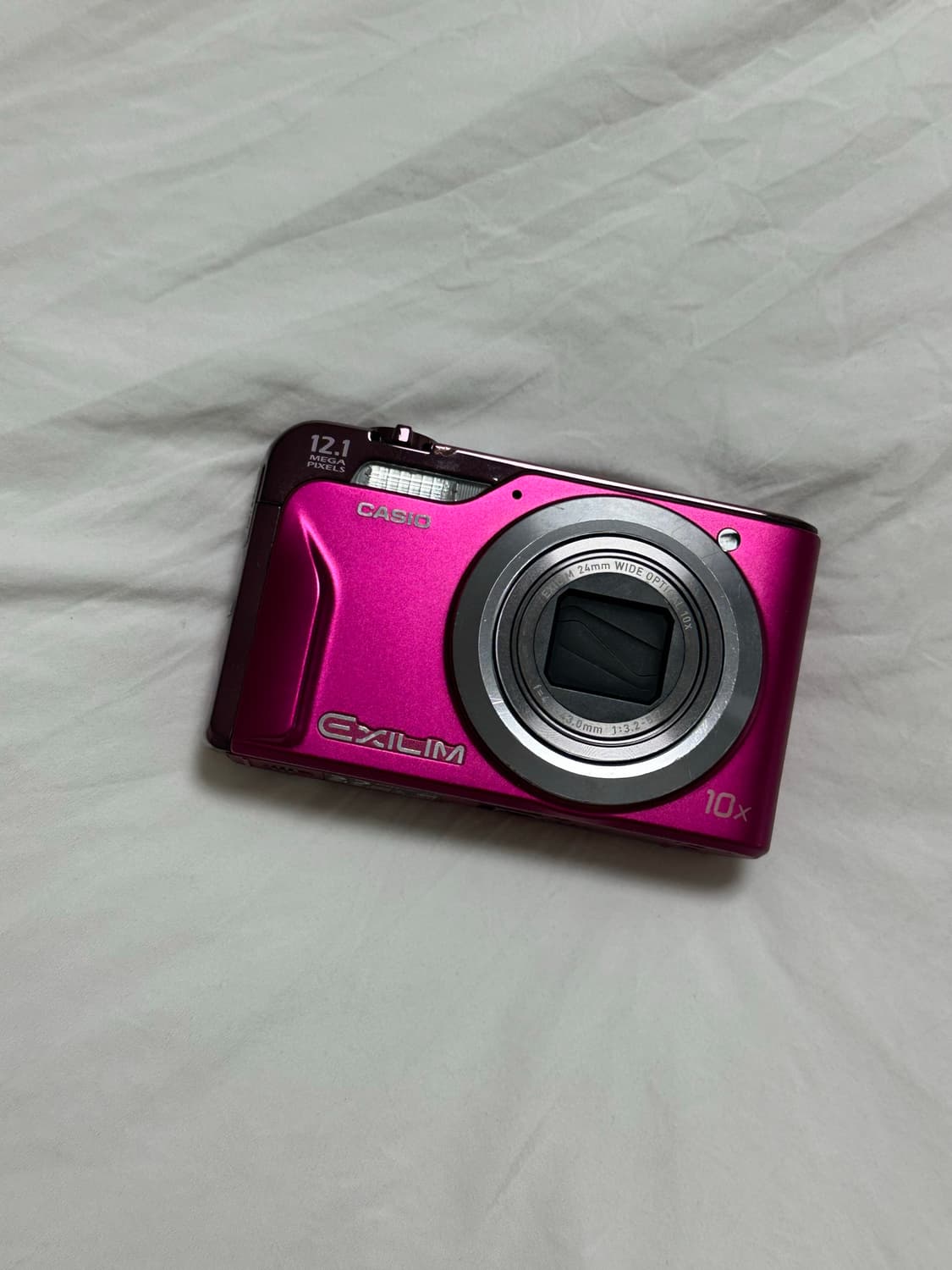 (핫핑크,작례o) Casio ex-h10 카시오 엑슬림 츄디카 상품이미지1