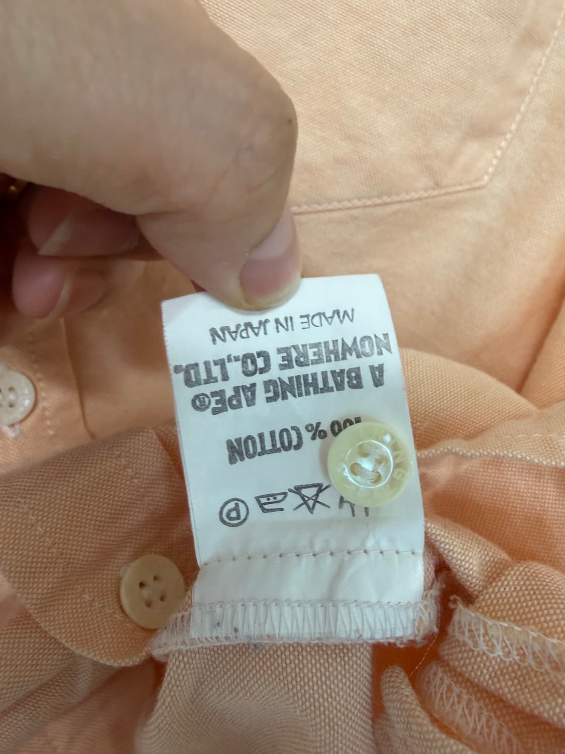 BAPE 옥스포드 셔츠 M 상품이미지7