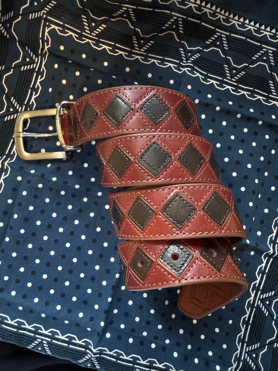 스투시 아가일 벨트 상품이미지4