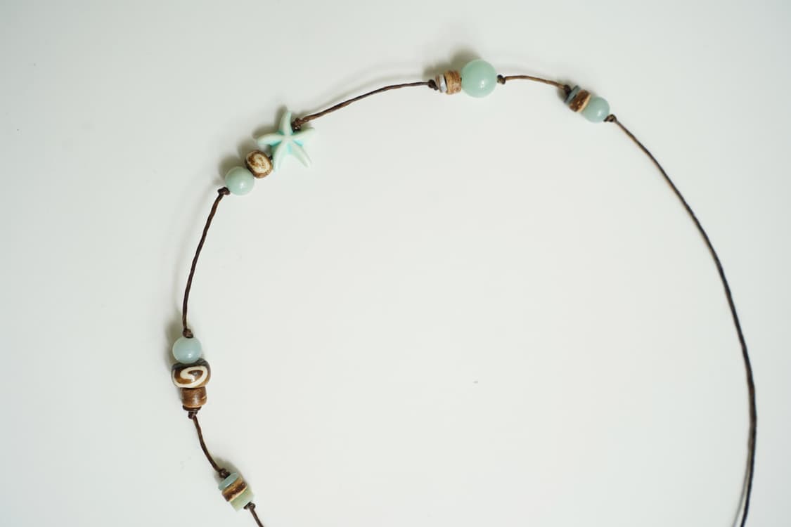 mint-sunset necklace 민트 선셋 목걸이 상품이미지6