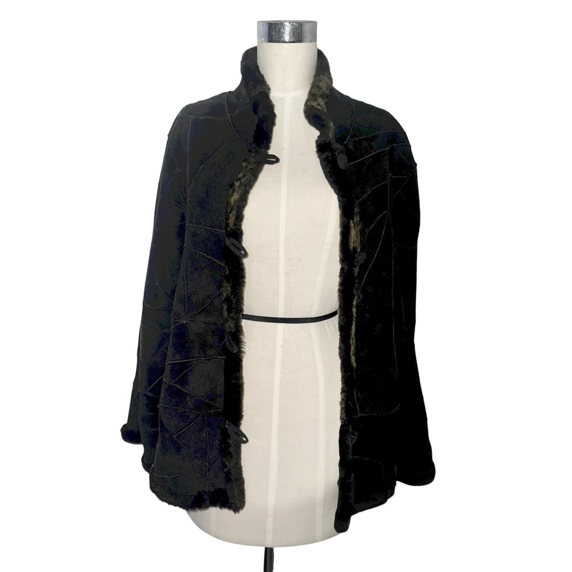 Black Leaves Oriental Mustang Jacket 상품이미지8