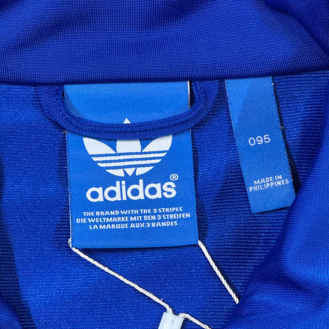 95) 아디다스 파이어버드 삼선 져지 트랙탑 집업 블루 A2 상품이미지7
