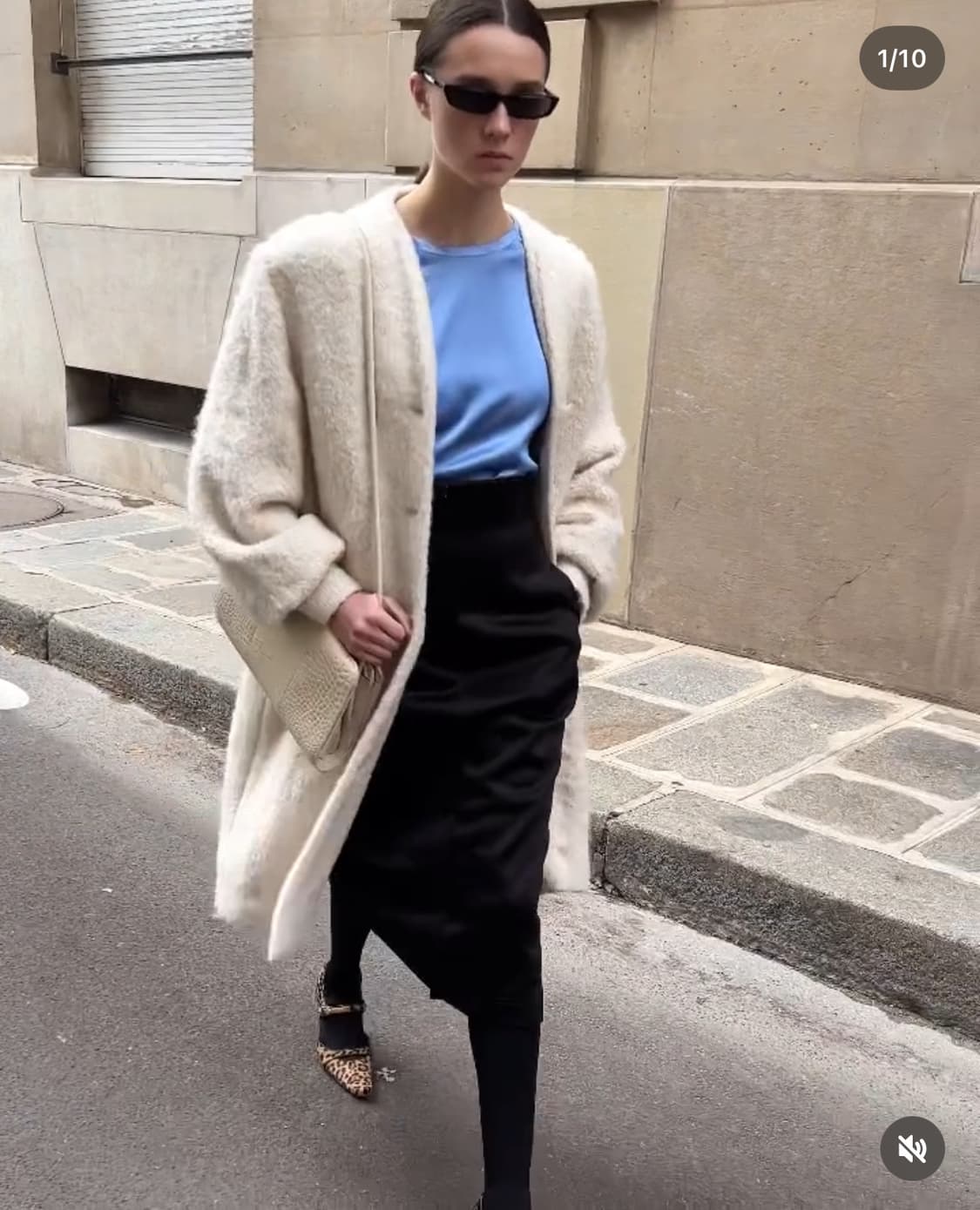 드래곤블루스 텍스처드 노카라 니트코트 상품이미지9