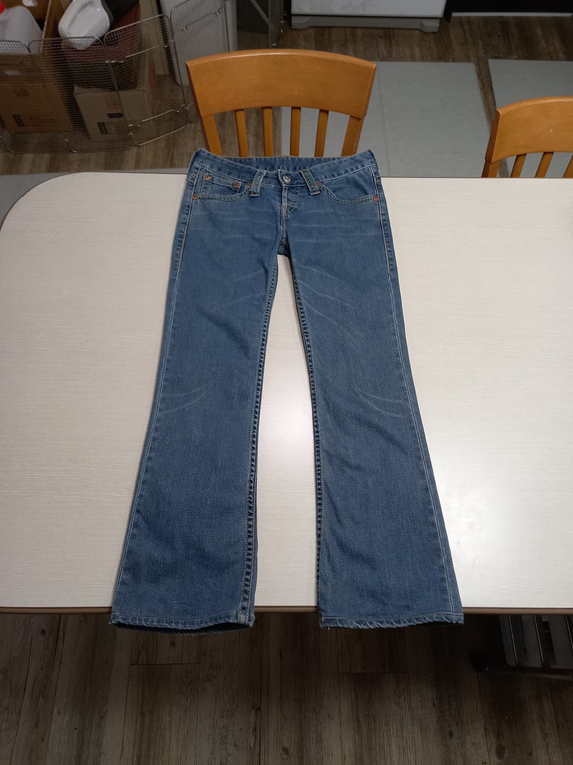 29 90's 리바이스1927 Kor 골반 워싱 스판 부츠컷 29-573 상품이미지1