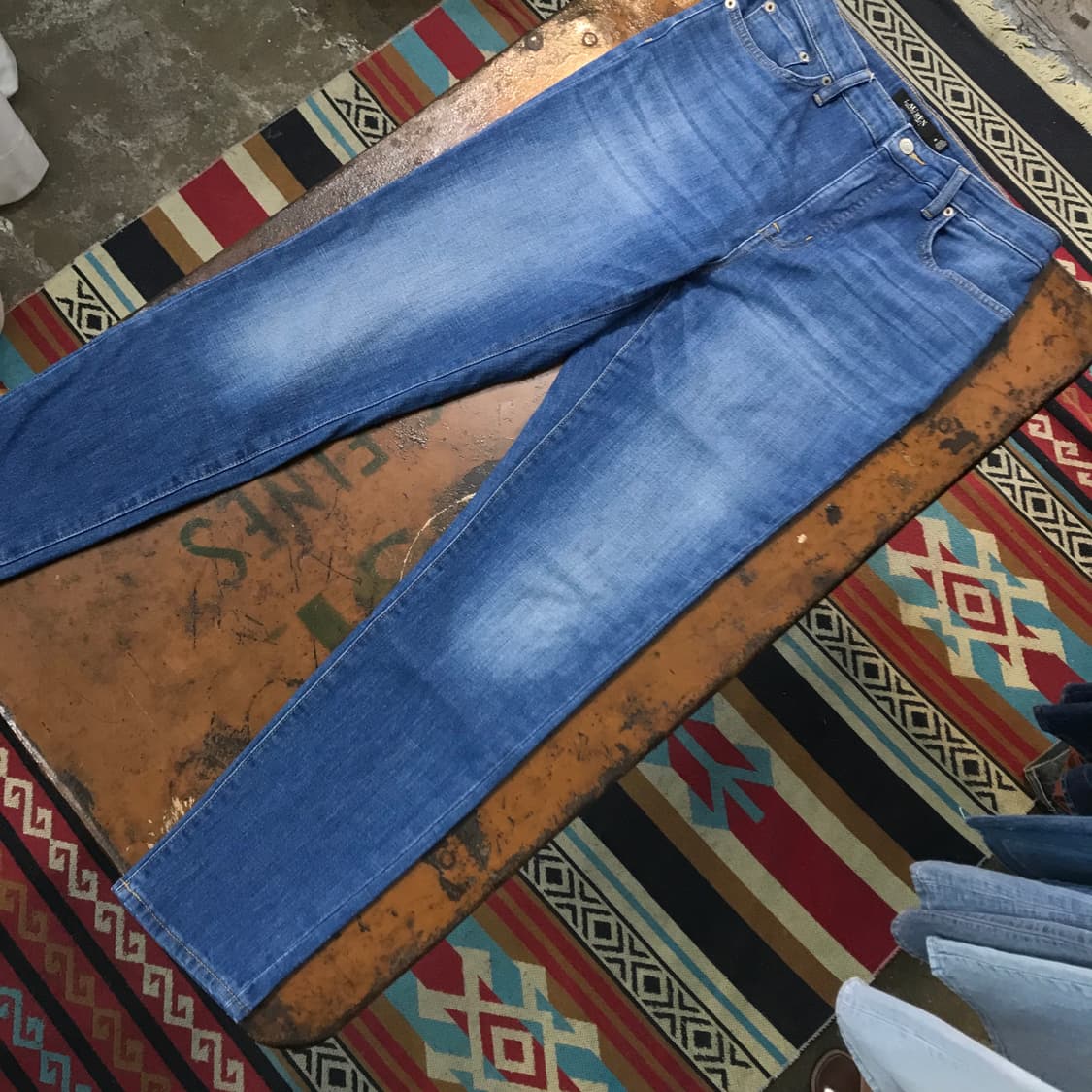 폴로랄프로렌 중청 워시드 데님 팬츠 허리 29 사이즈  상품이미지3