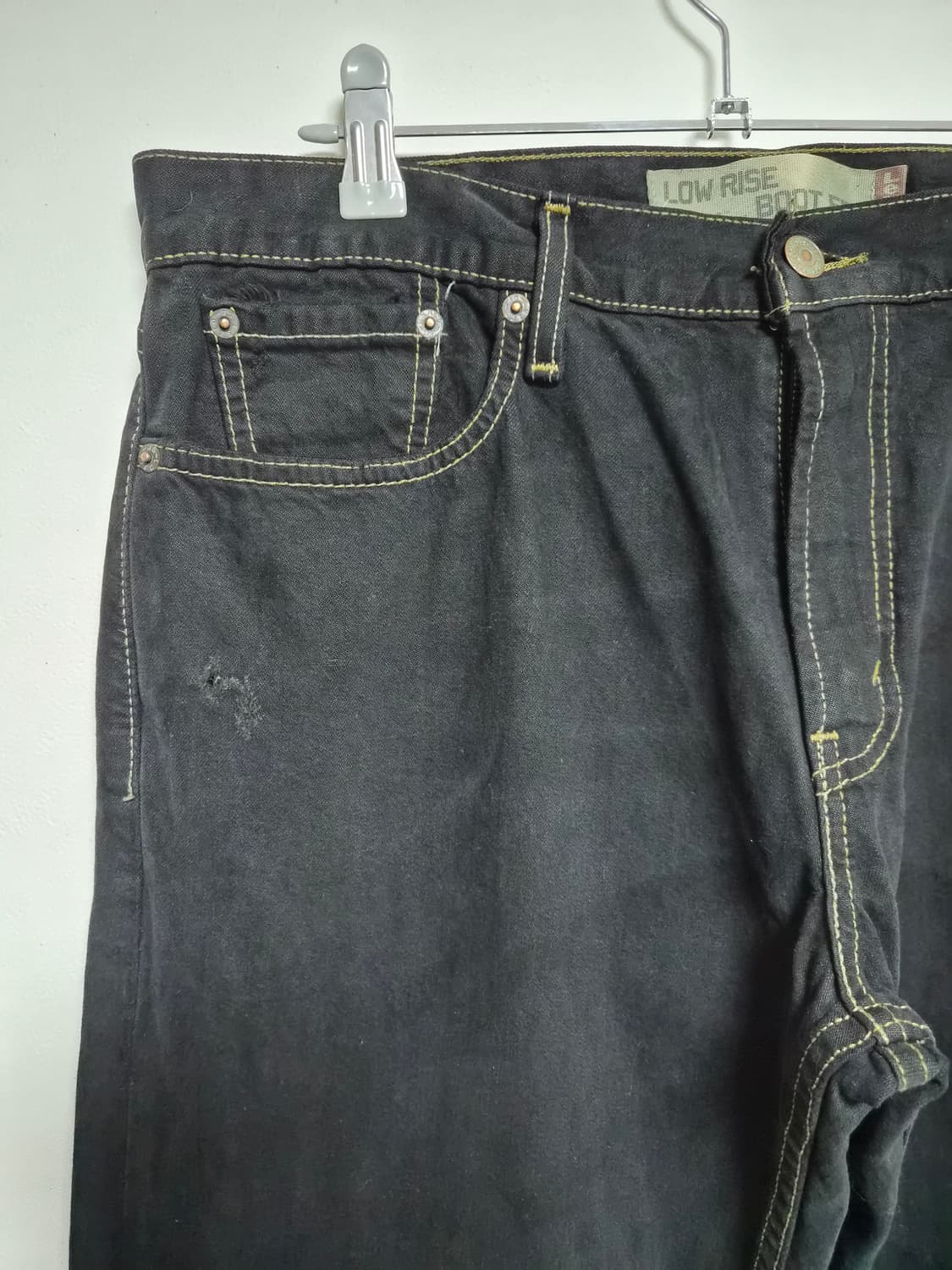 리바이스527 로우 부츠컷 데님팬츠 34사이즈 P-114 상품이미지3