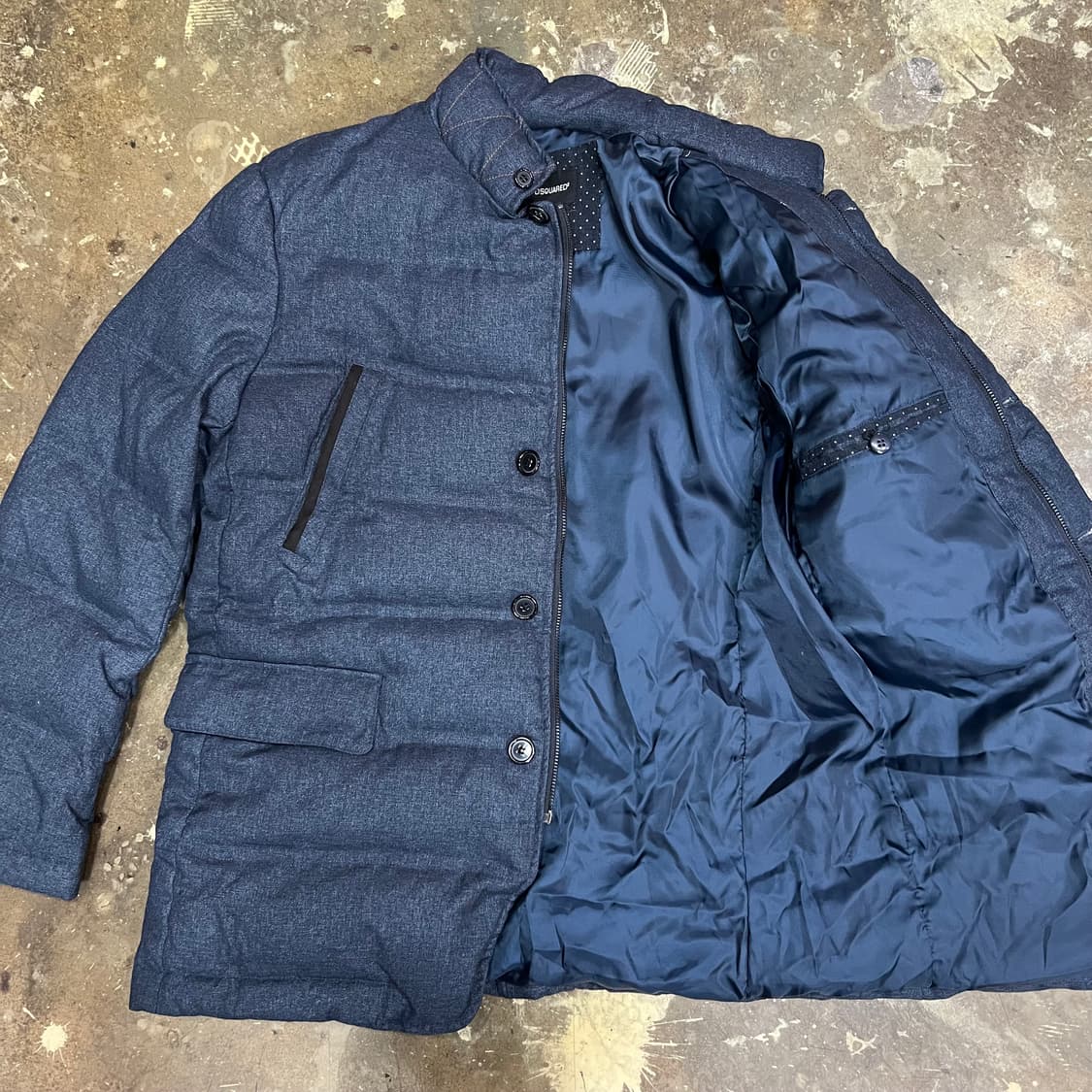 50) 디스퀘어드 다운 패딩자켓 패딩 블레이져 상품이미지4