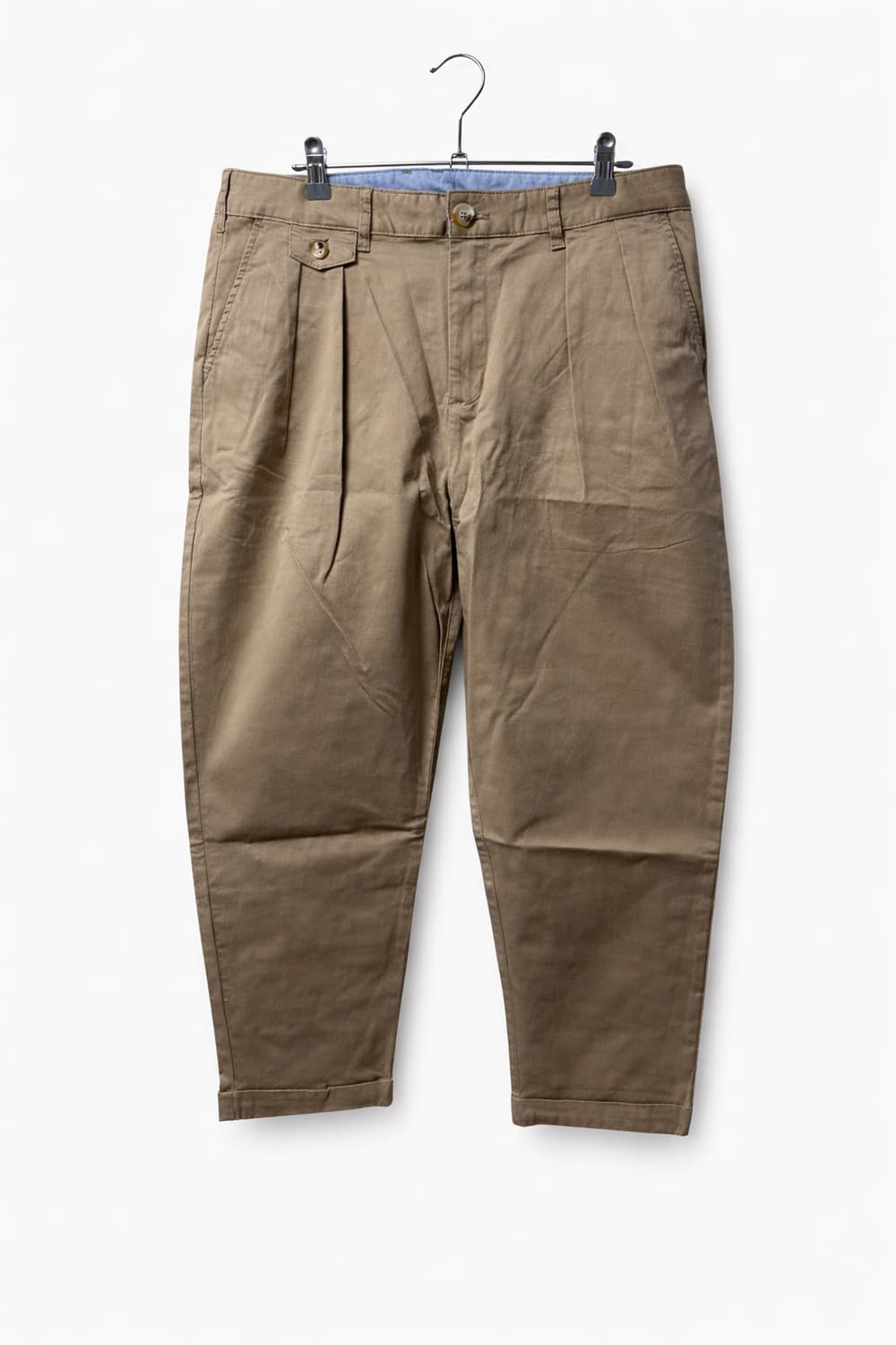 BEAMS 빔즈 테이퍼드 배기 면팬츠 상품이미지1