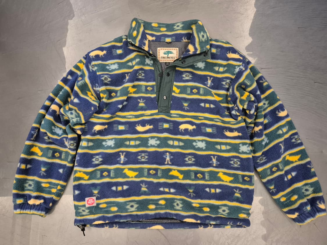 90s EDELWEISS 폴라텍 플리스 상품이미지1
