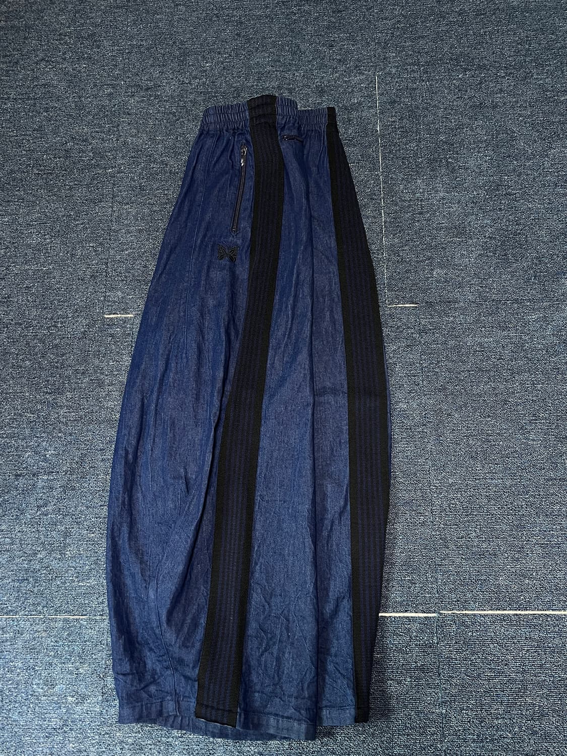 NEEDLES 니들스 H.D 인디고 데님 트랙 팬츠 상품이미지2