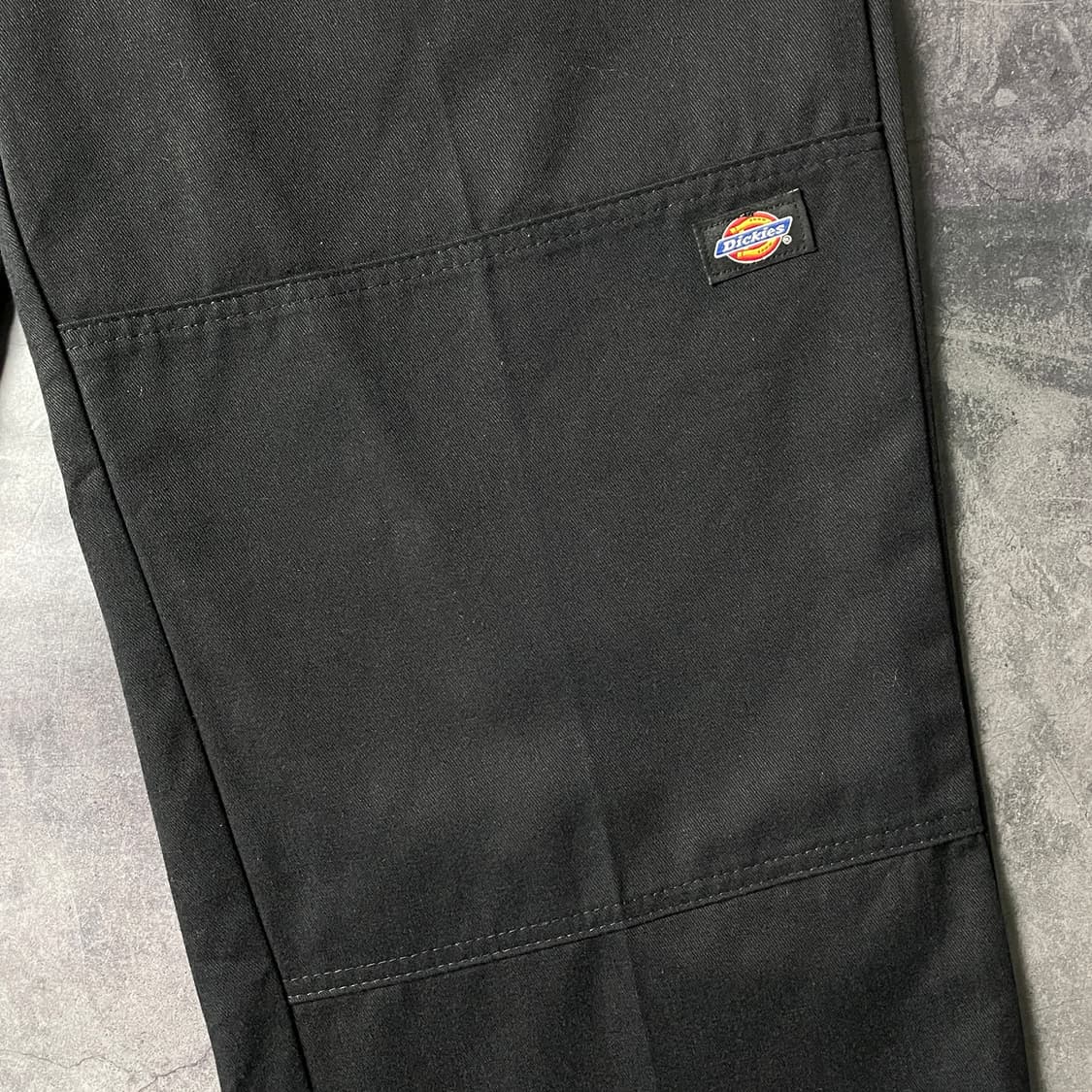 DICKIES 디키즈 빈티지 블랙 더블니 워크 팬츠 A00953 상품이미지4