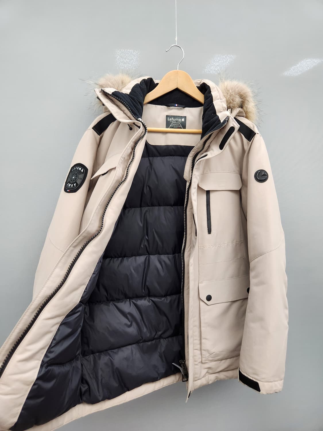 라푸마 아이보리 패딩 점퍼 상품이미지5