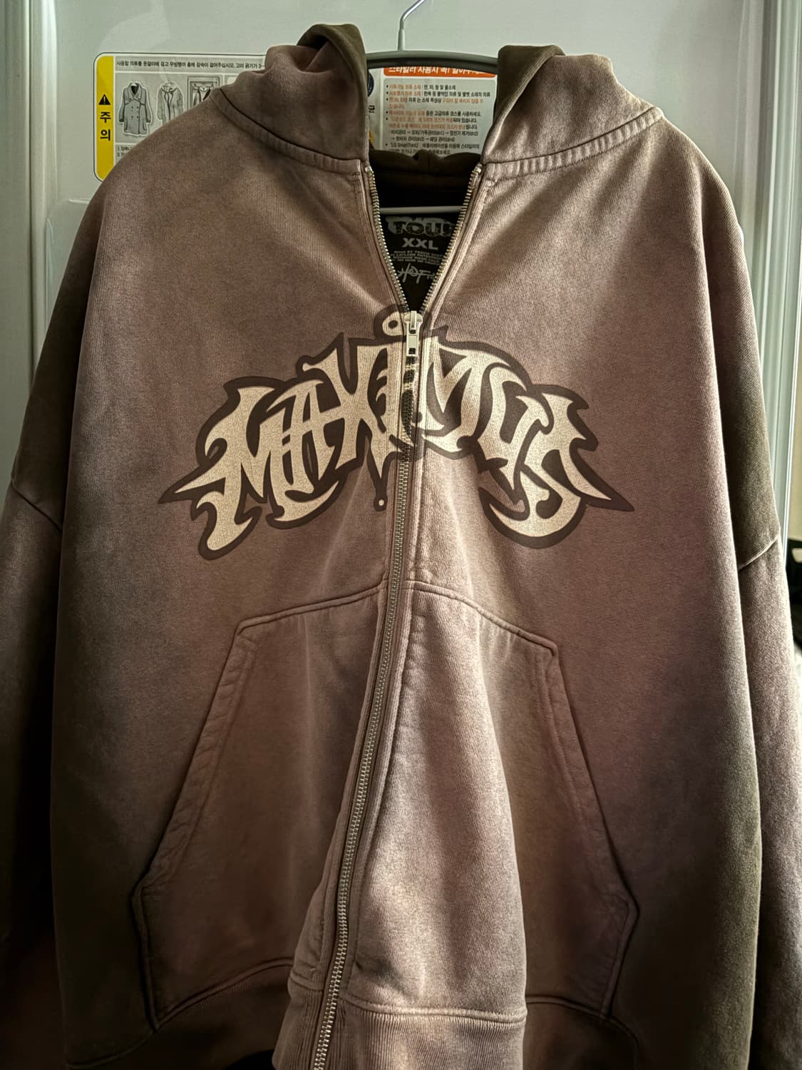 트래비스스캇 내한공연 머천 후드집업 2XL XXL 상품이미지1