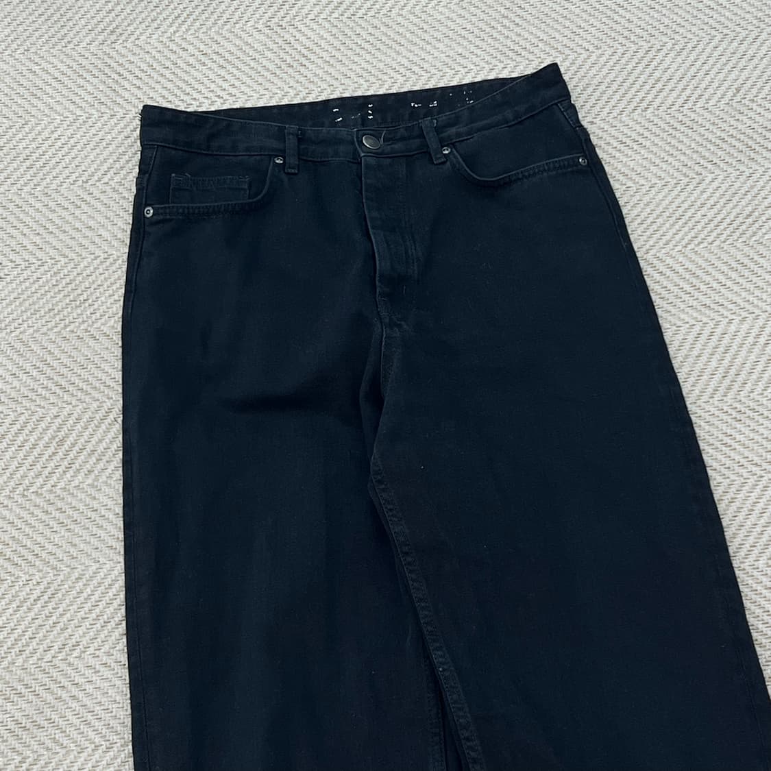 코스 흑청 데님팬츠 r3465 상품이미지3