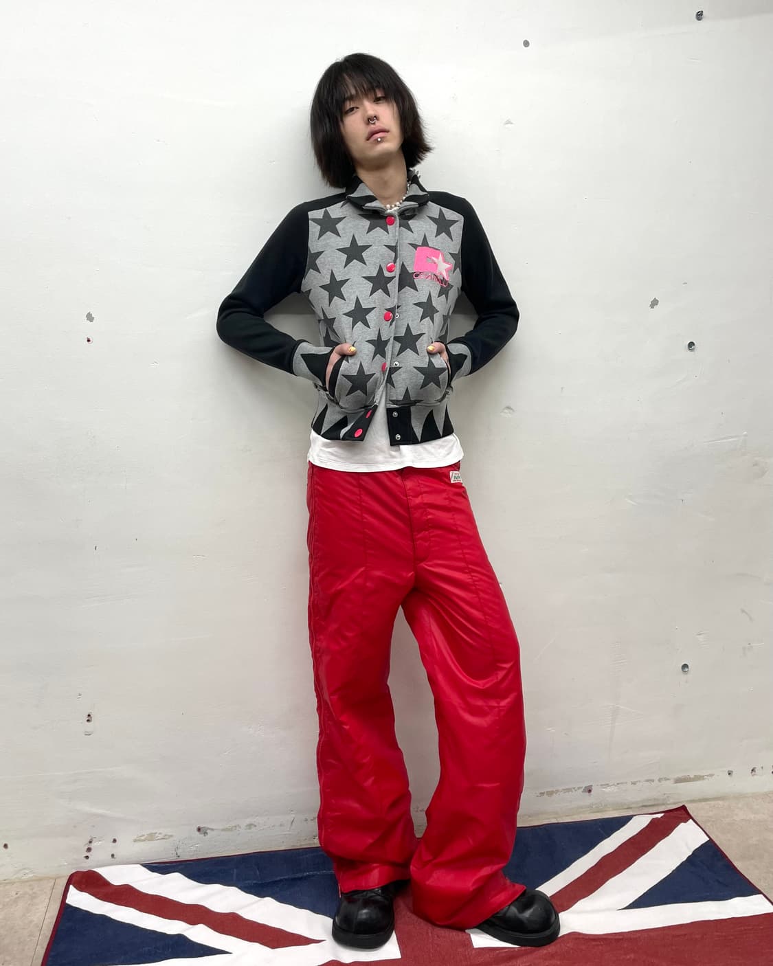 CO&LU Star Grey Stadium Jacket  상품이미지5