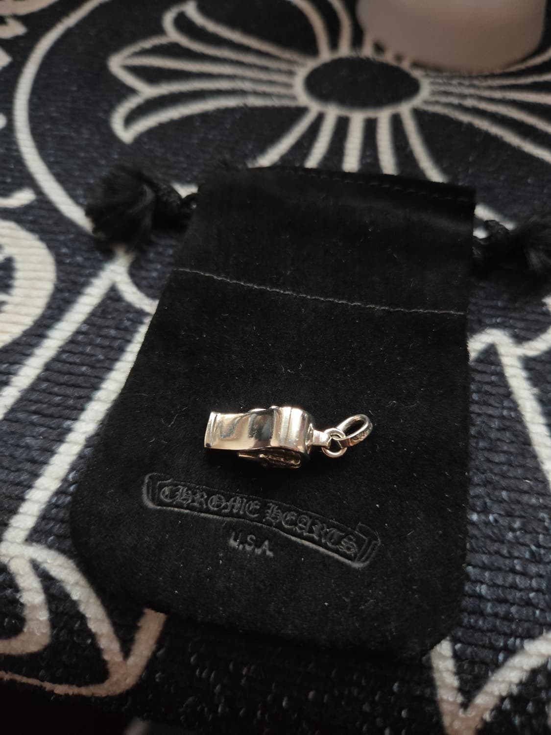 크롬하츠 대거 휘슬 펜던트×크롬하츠 볼체인 상품이미지8