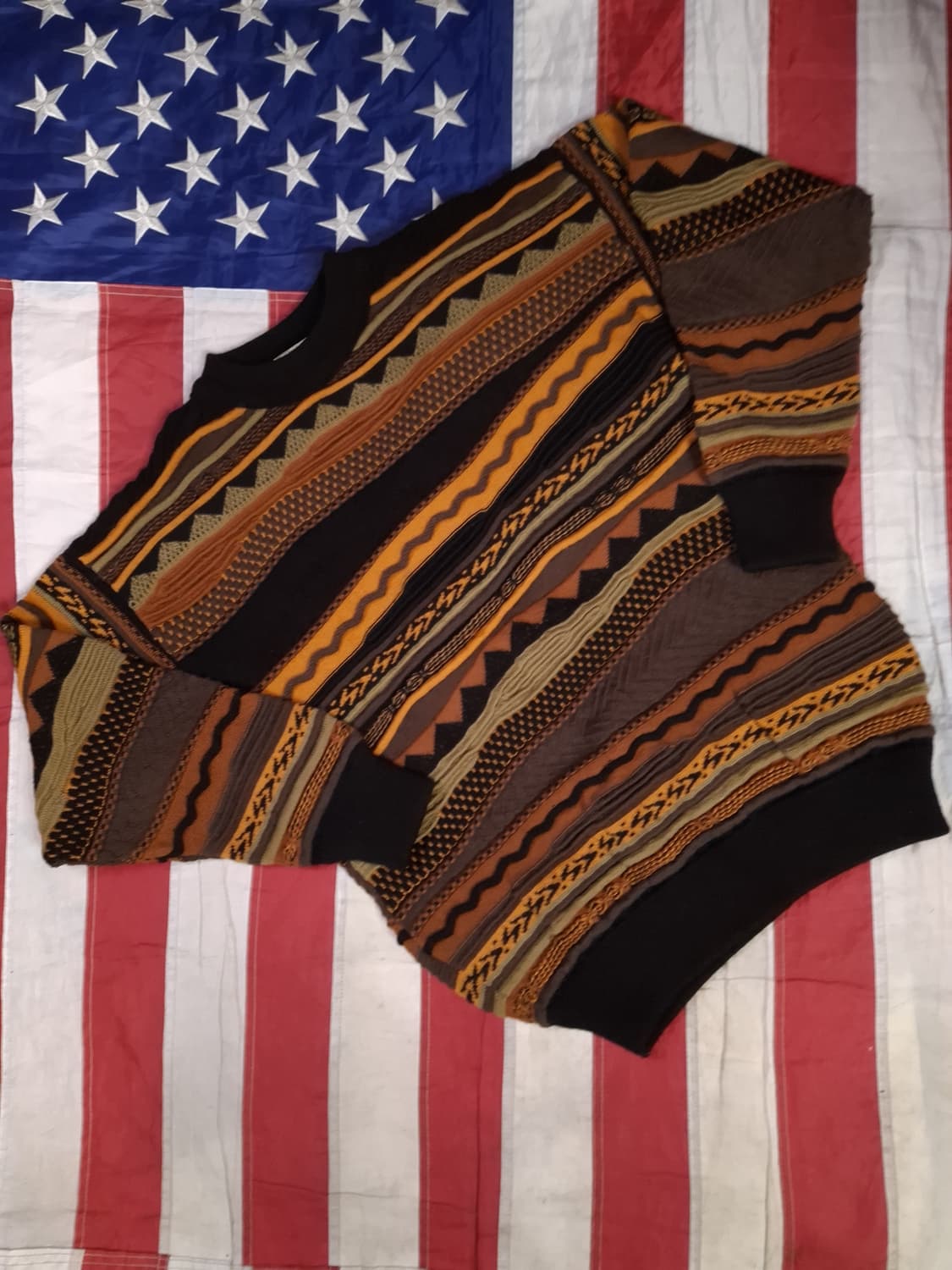 새제품급 오리지날 오스트레일리아 TOORALLIE 케이블 니트 상품이미지1