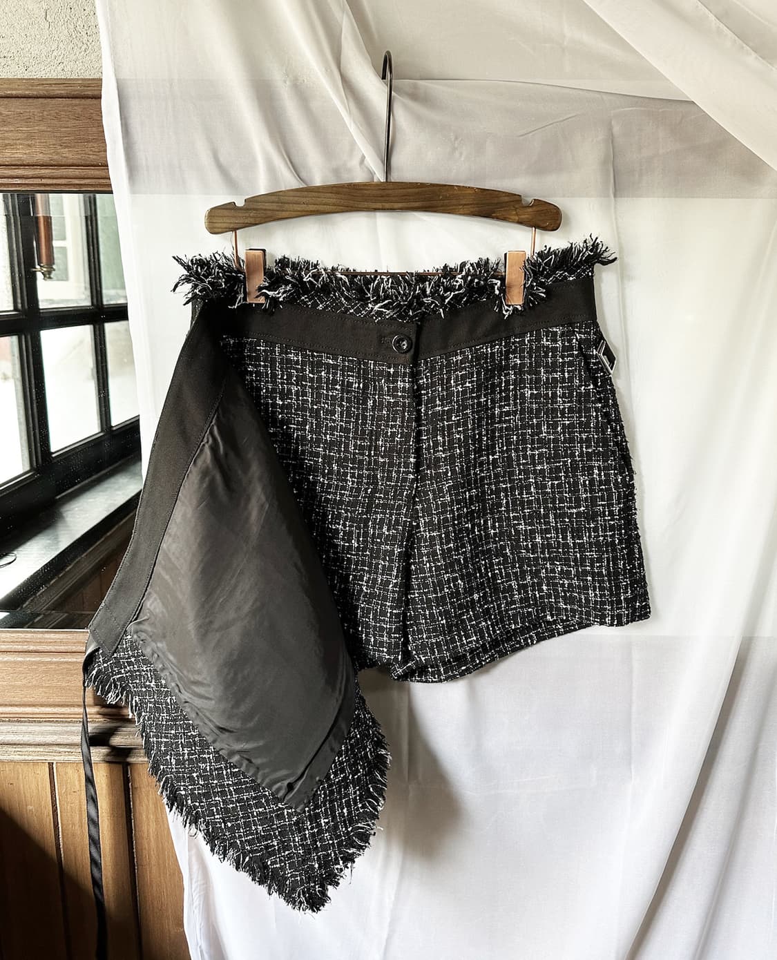 SACAI tweed wrap shorts 상품이미지8