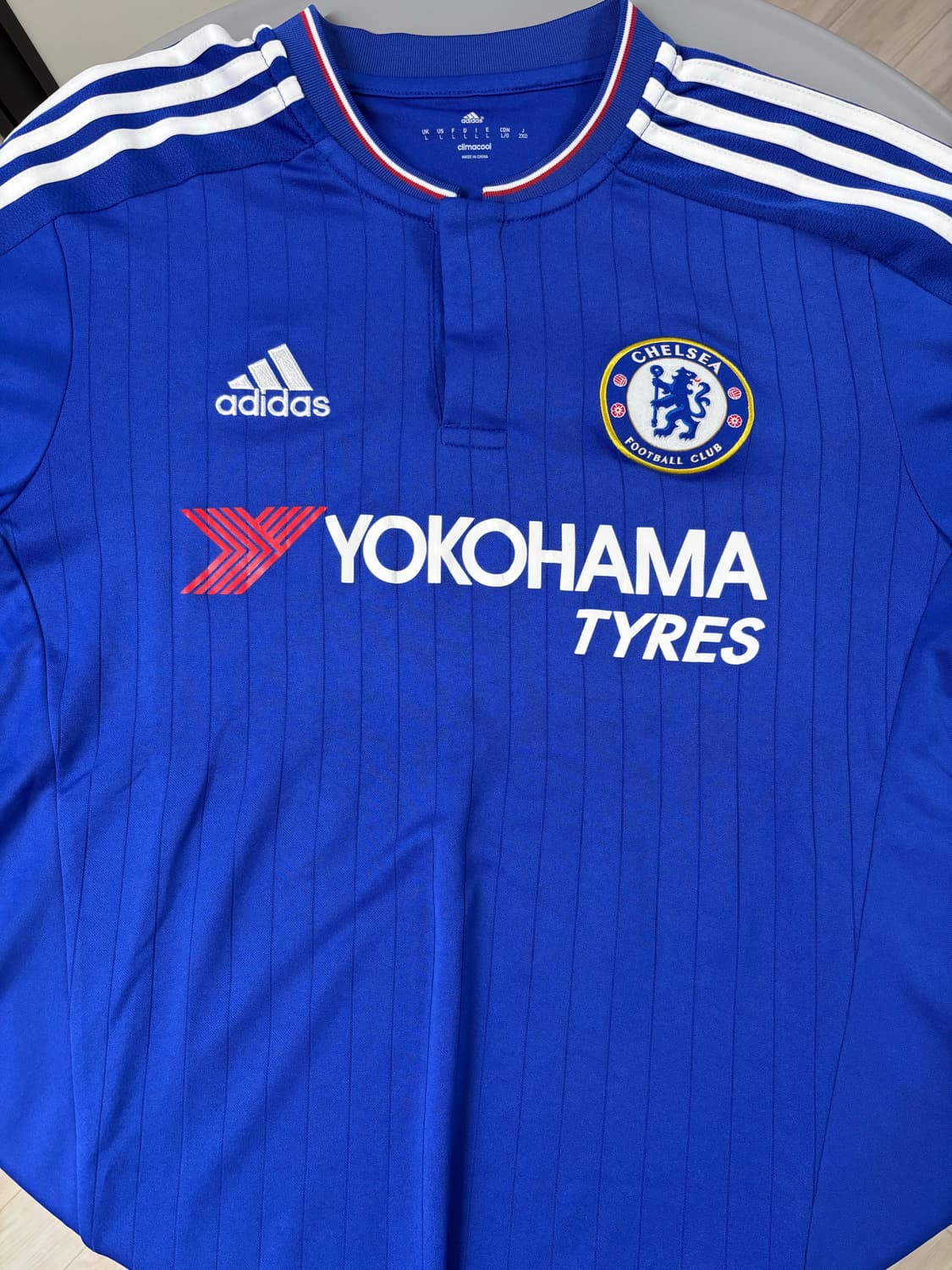 (L) 아디다스 정품 첼시 15-16 유니폼 레플리카 상품이미지1