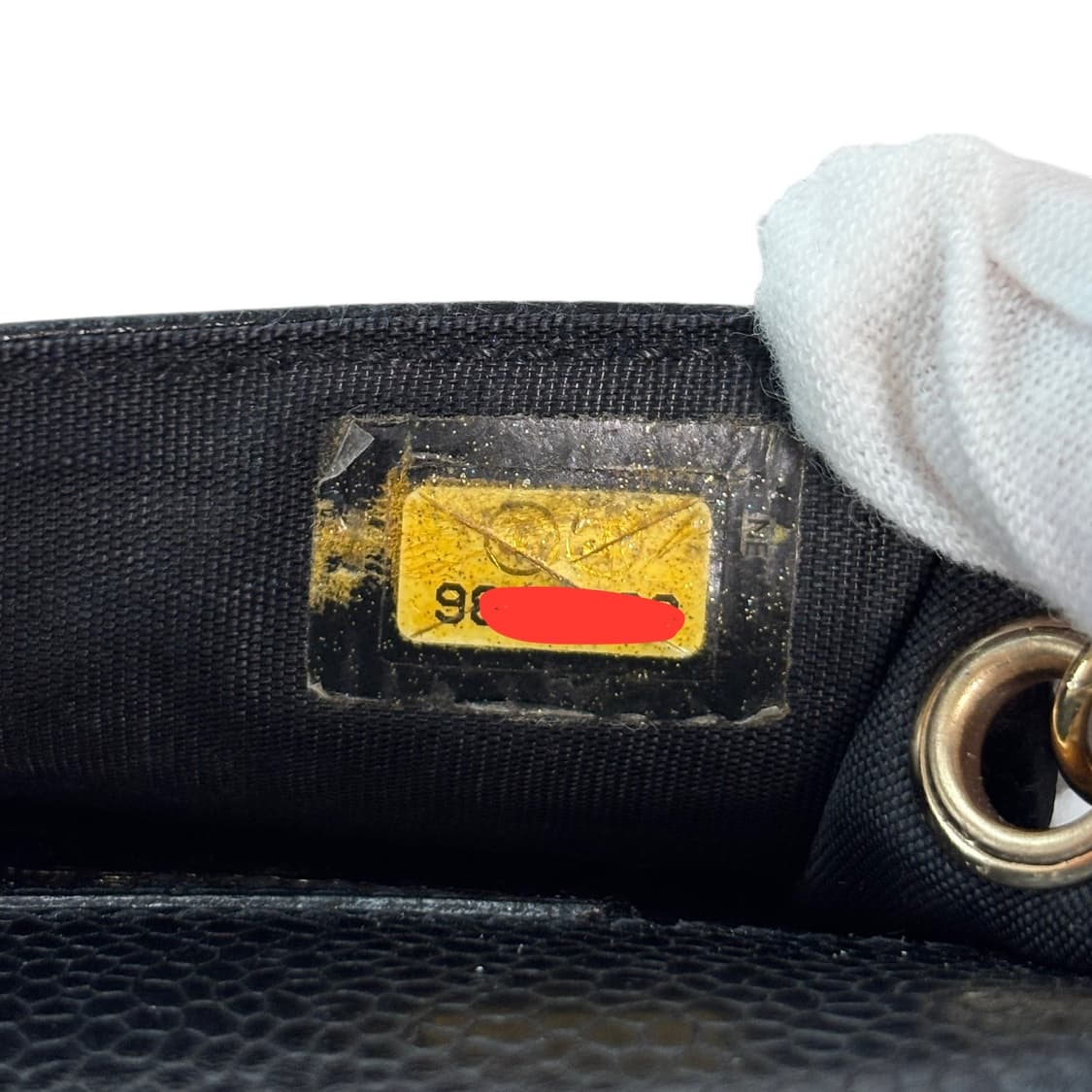 샤넬 캐비어 블랙 미니백 카드홀더 상품이미지8