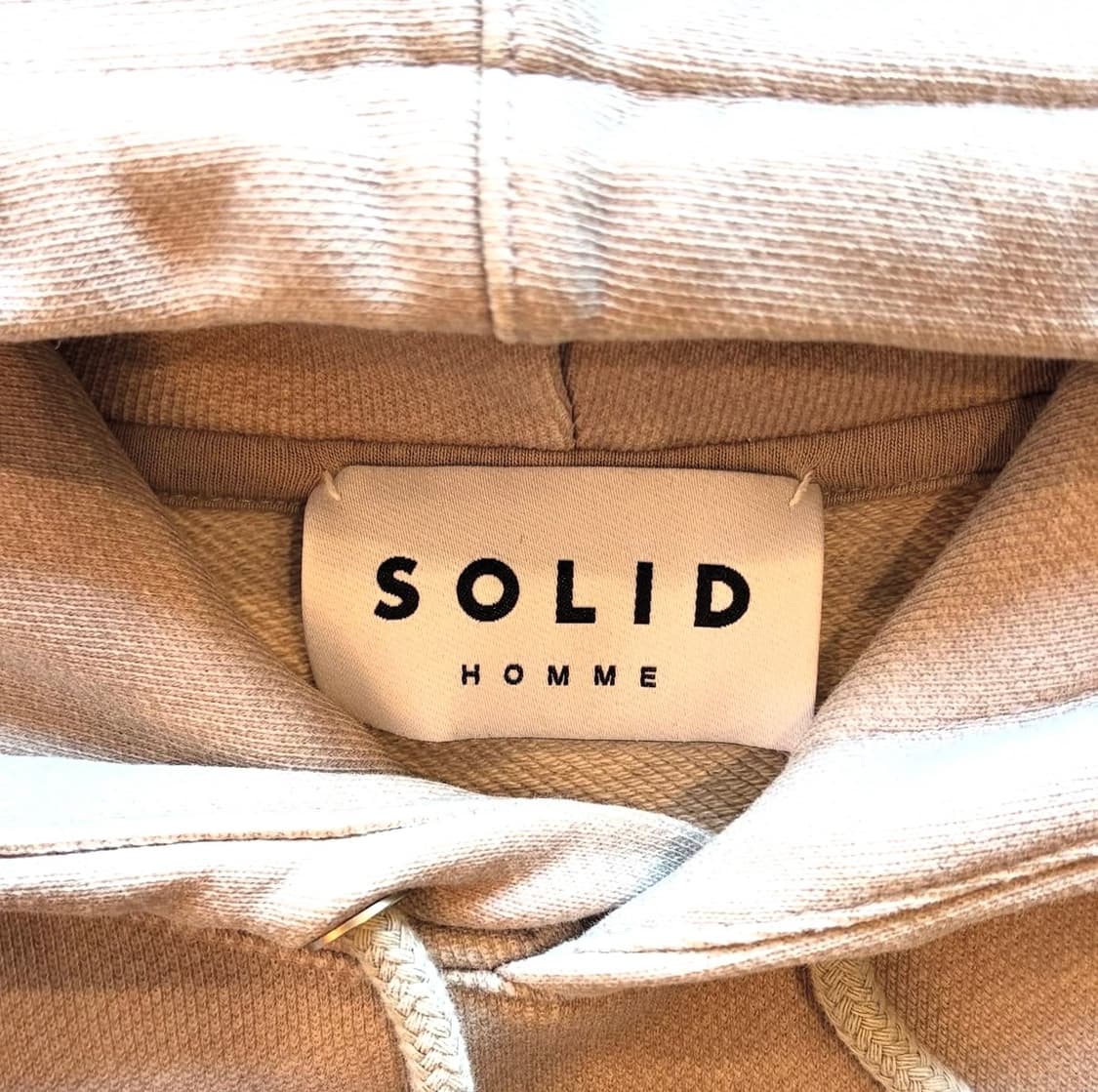 솔리드옴므 백 로고 후드 상품이미지8