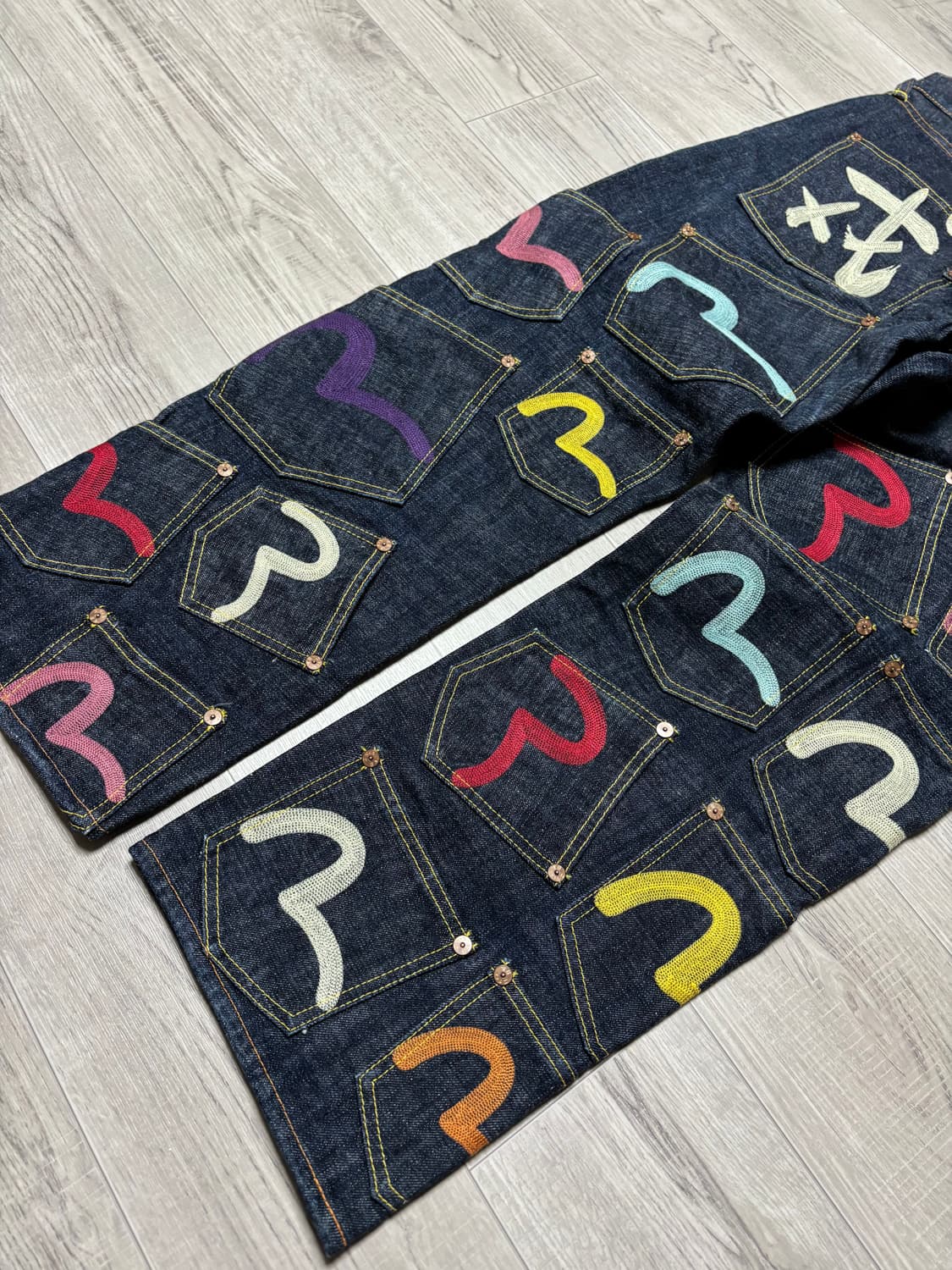 [34] 에비수 멀티포켓 청바지 상품이미지8