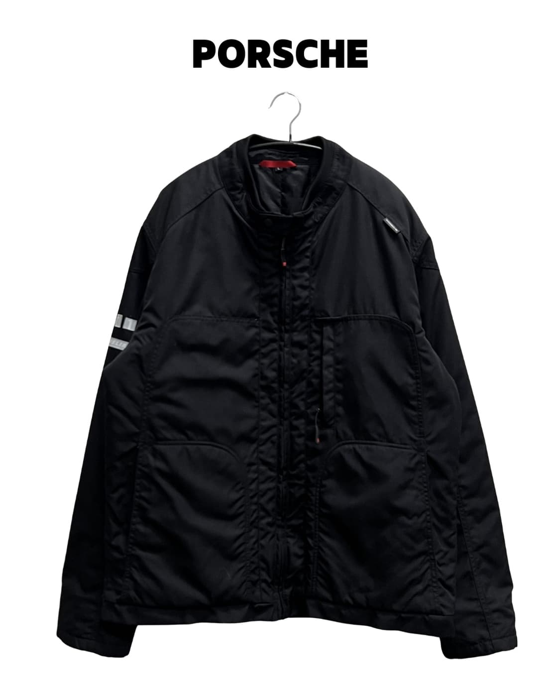 포르쉐 모터스포츠 레이싱 자켓 블랙 상품이미지1