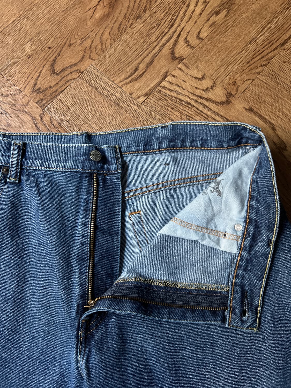 [38]리바이스 517 미디엄블루 플레어진 F12 상품이미지3