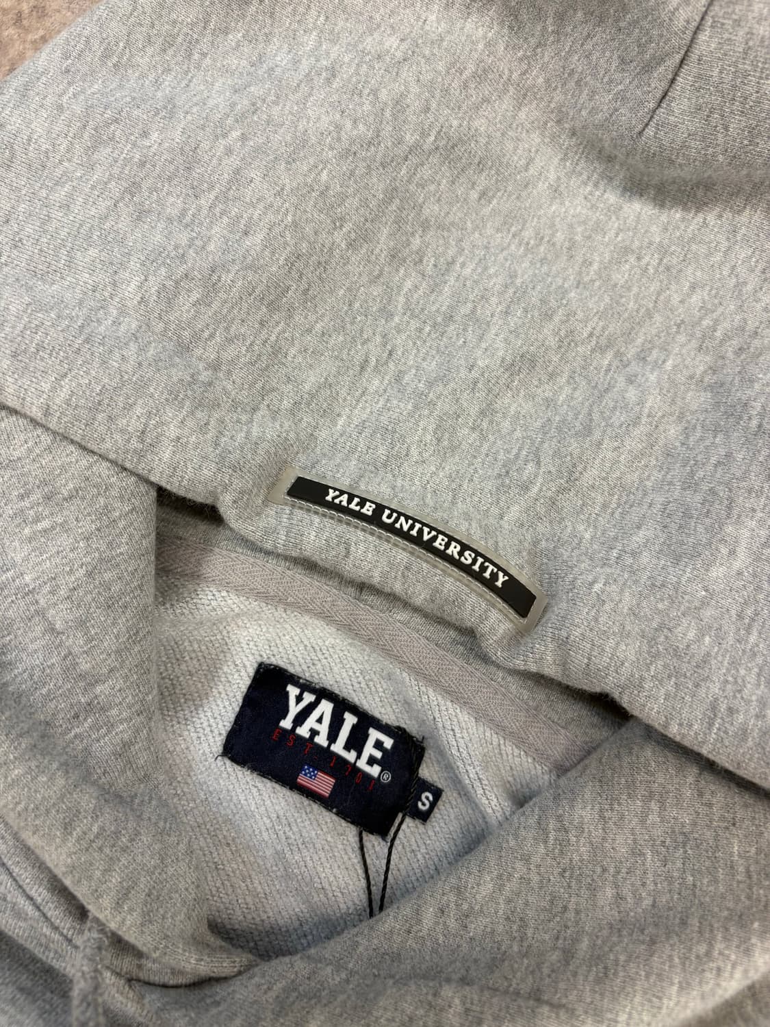 YALE 후드티 그레이 #csz402 상품이미지5