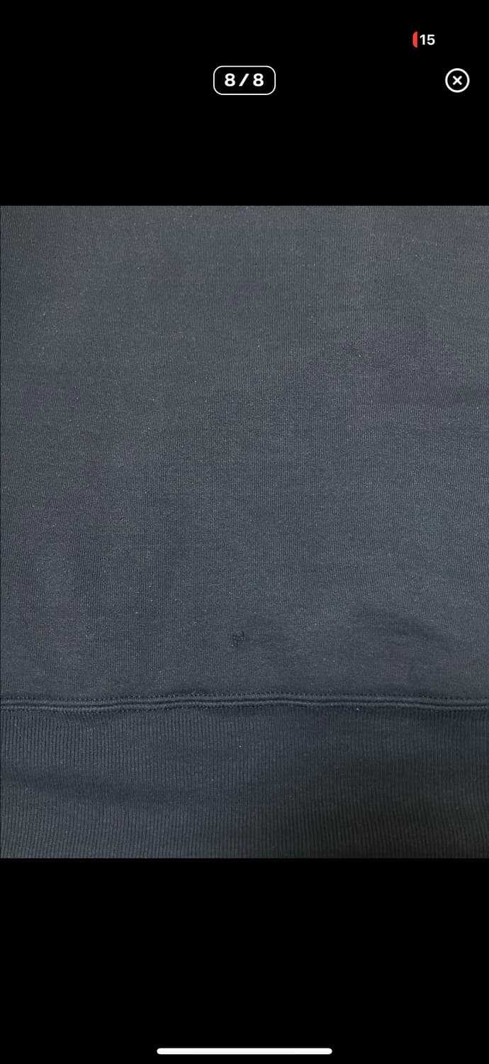 80s 러셀 더블페이스 후디 네이비 XL 상품이미지8