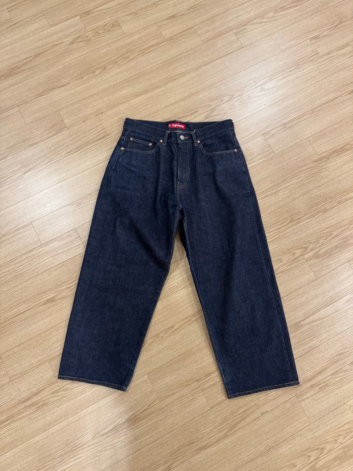 슈프림 배기진 셀비지 32사이즈 상품이미지1