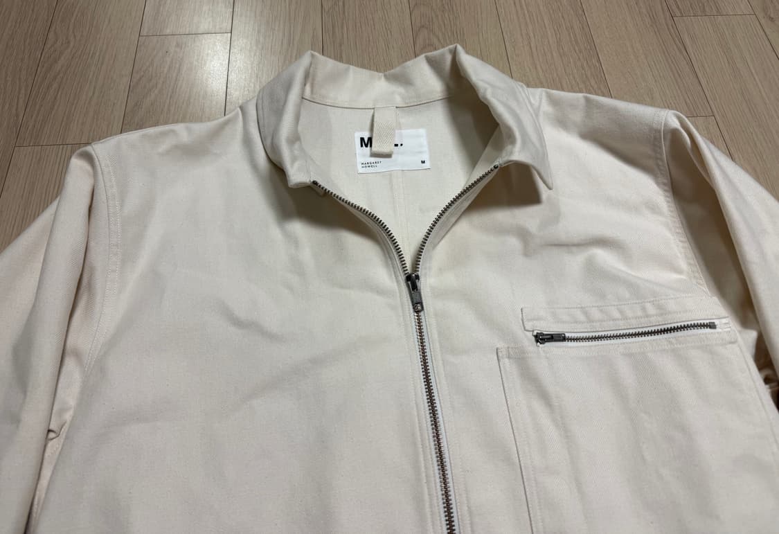 마가렛호웰(MHL) 오버핏 아이보리 워크 자켓 M 상품이미지1