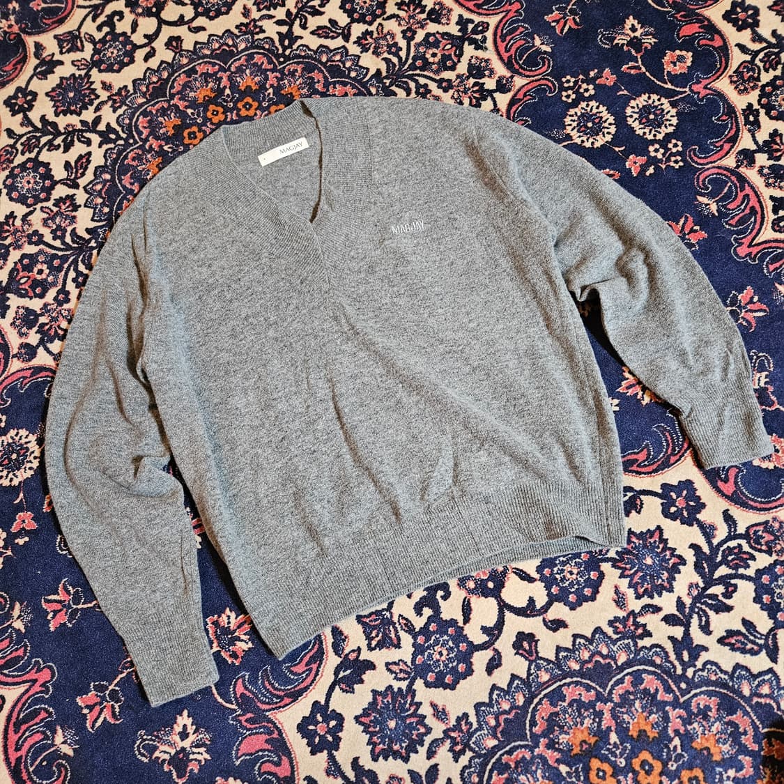 매그제이(MAGJAY) 소프트 캐시미어 울 혼방 니트 Free 상품이미지2