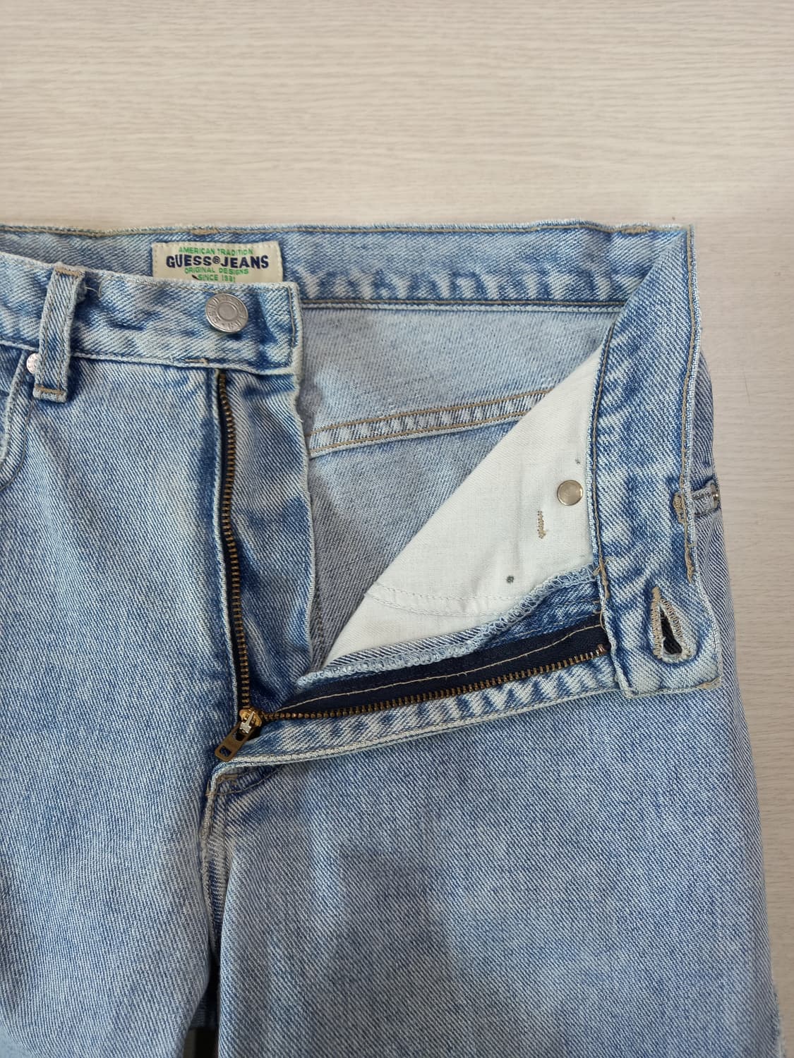 28 90's GUESS USA 일자진 연청 28-878 상품이미지7