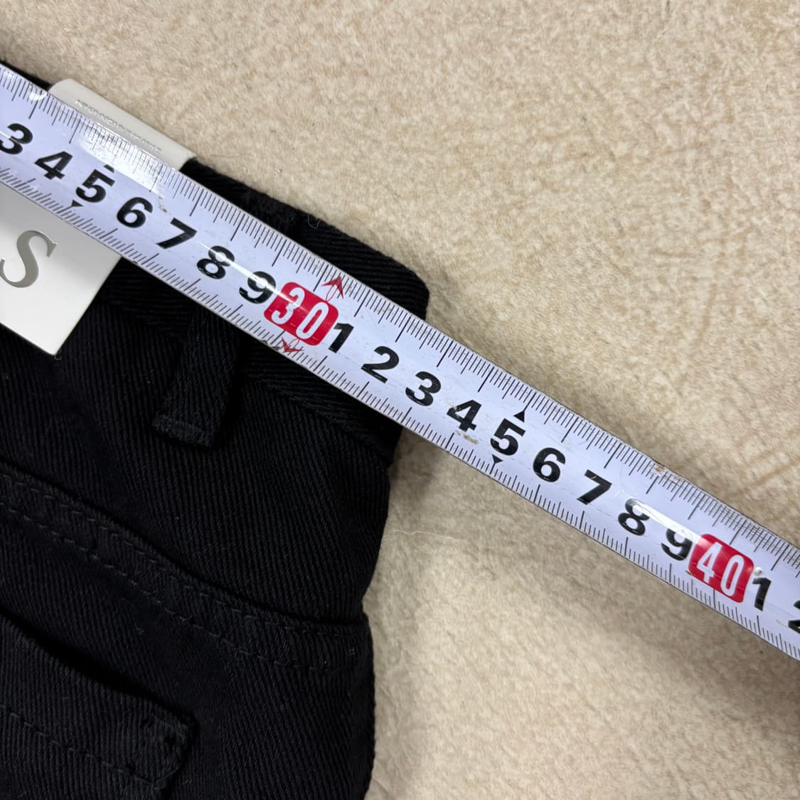 빈티지 블랙 카고 와이드 팬츠 상품이미지5
