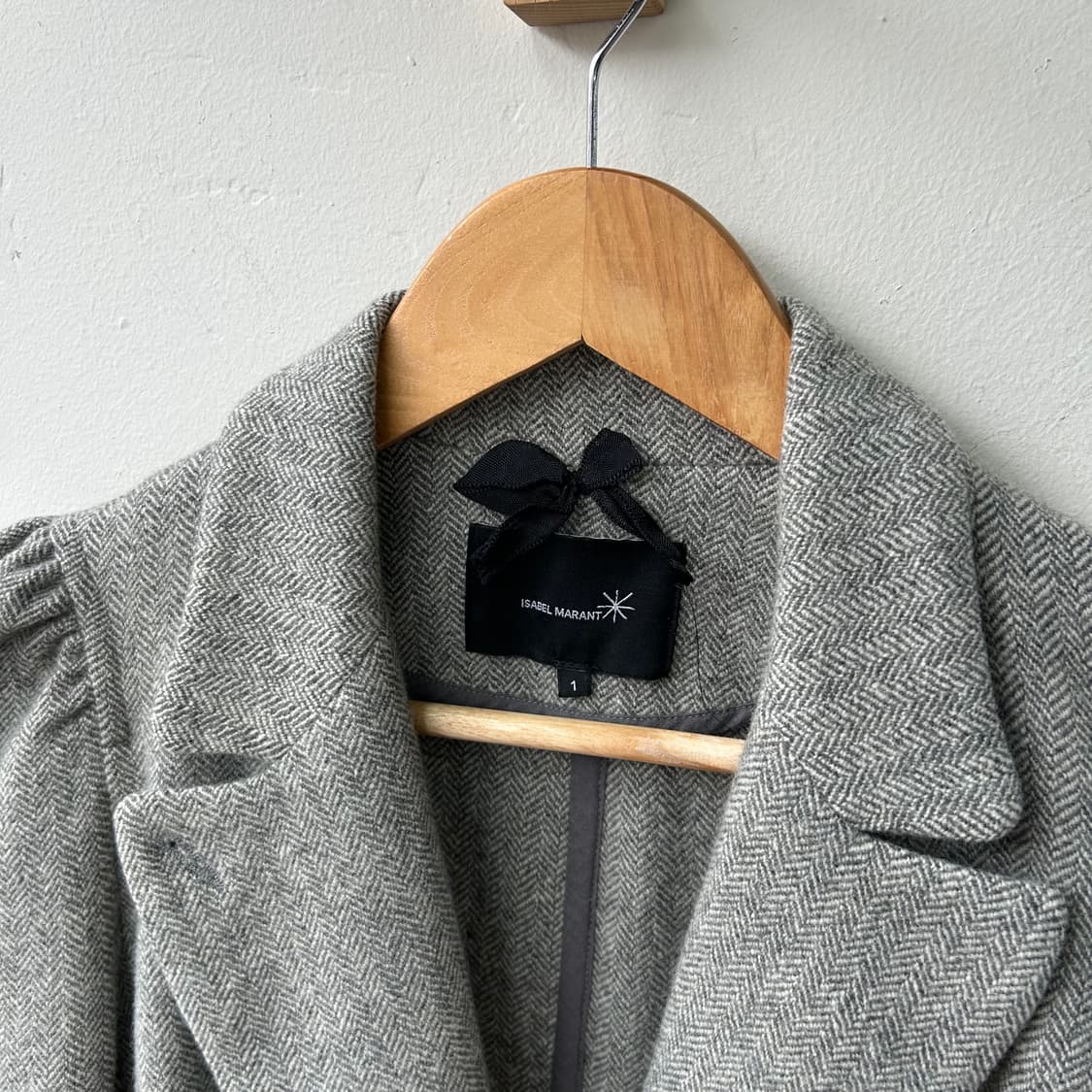 16146 - 이자벨마랑 숄더퍼프 헤링본 블레이저 상품이미지3