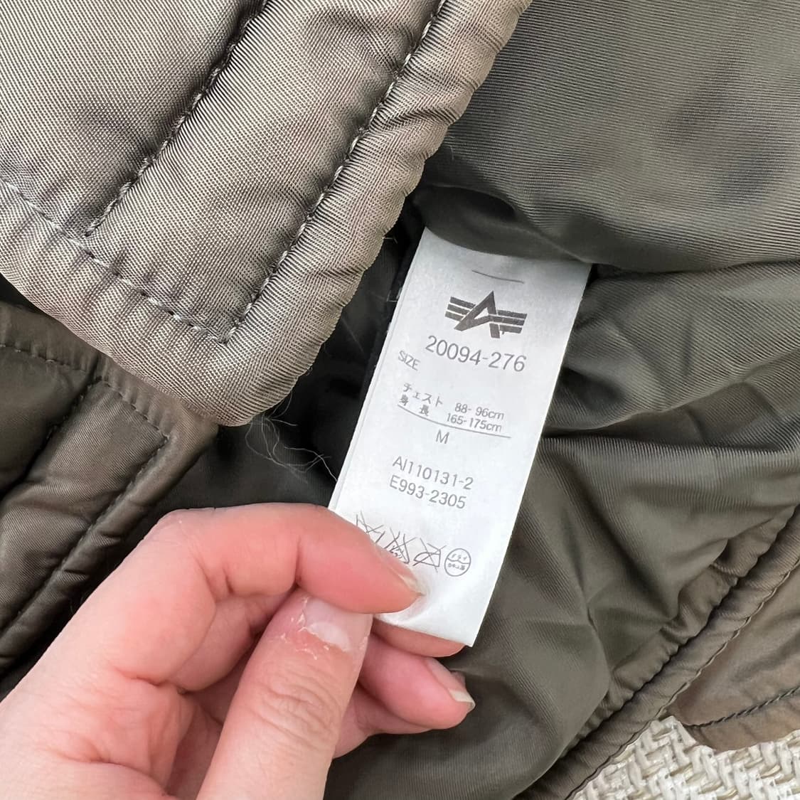 알파인더스트리 n3b 항공점퍼 r2528 상품이미지7