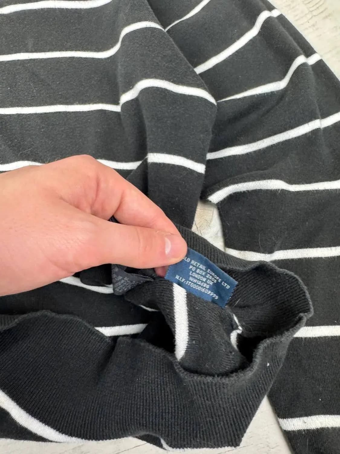 🇨🇭 90‘s 빈티지 폴로 랄프 로렌 스트라이프 스웨터 상품이미지5