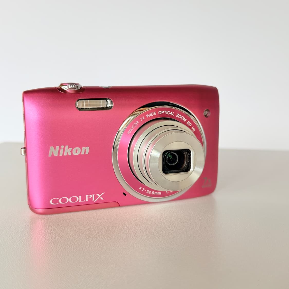 🌸사쿠라픽 풀박스 미품🌸니콘 쿨픽스 S3500 핑크　빈티지디카 상품이미지5