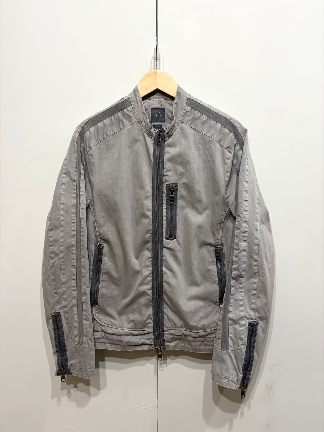 아르마니 익스체인지 바이커 자켓 상품이미지1