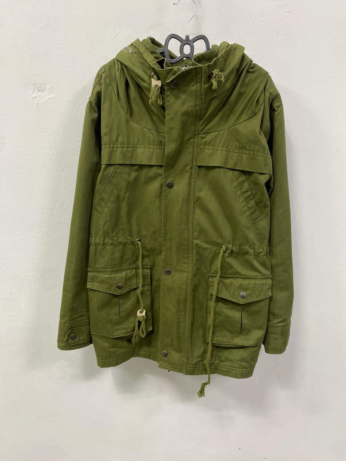 [TIJISHOP] 그린 y2k 야상 후드 자켓 상품이미지4