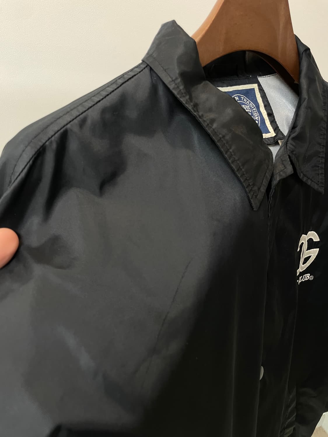 (105) 90s 게스 USA 클럽 코치 자켓 상품이미지4