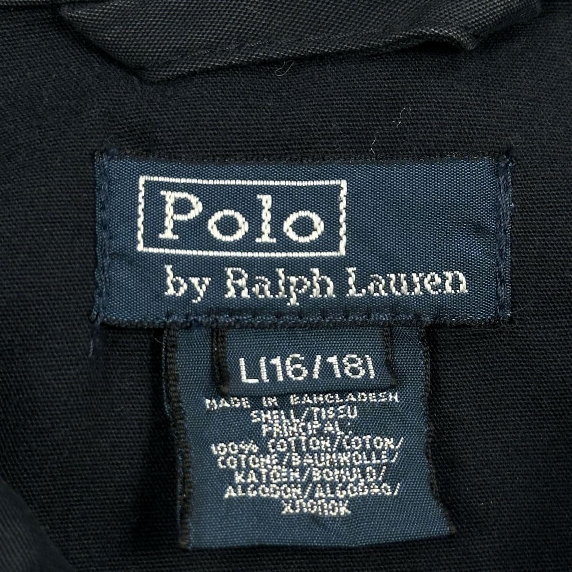 폴로 랄프로렌 걸즈 클래식 블루종 네이비 걸즈L 상품이미지6