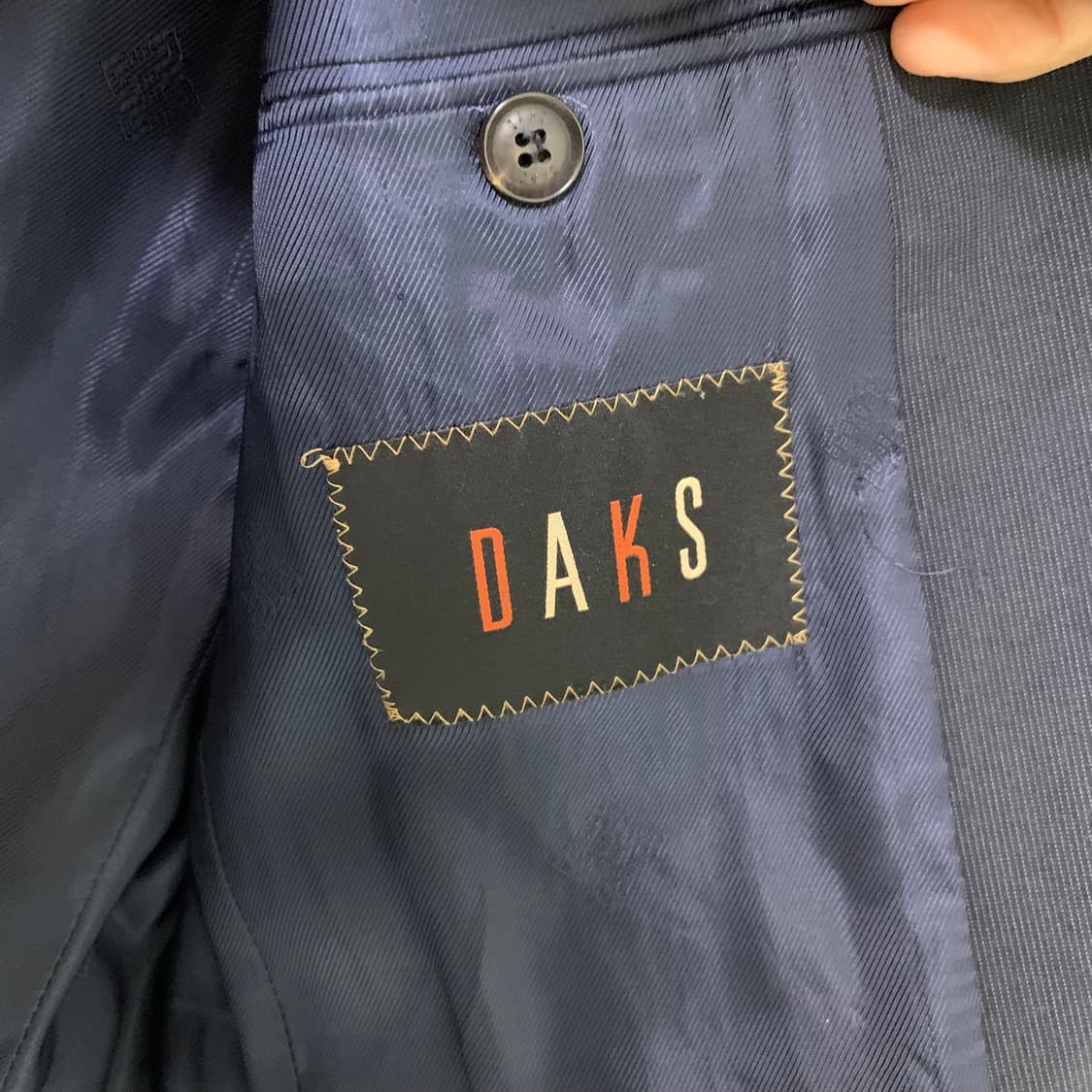 닥스 차콜 네이비 남성 블레이저 자켓 긱시크 100 남녀공용 상품이미지7