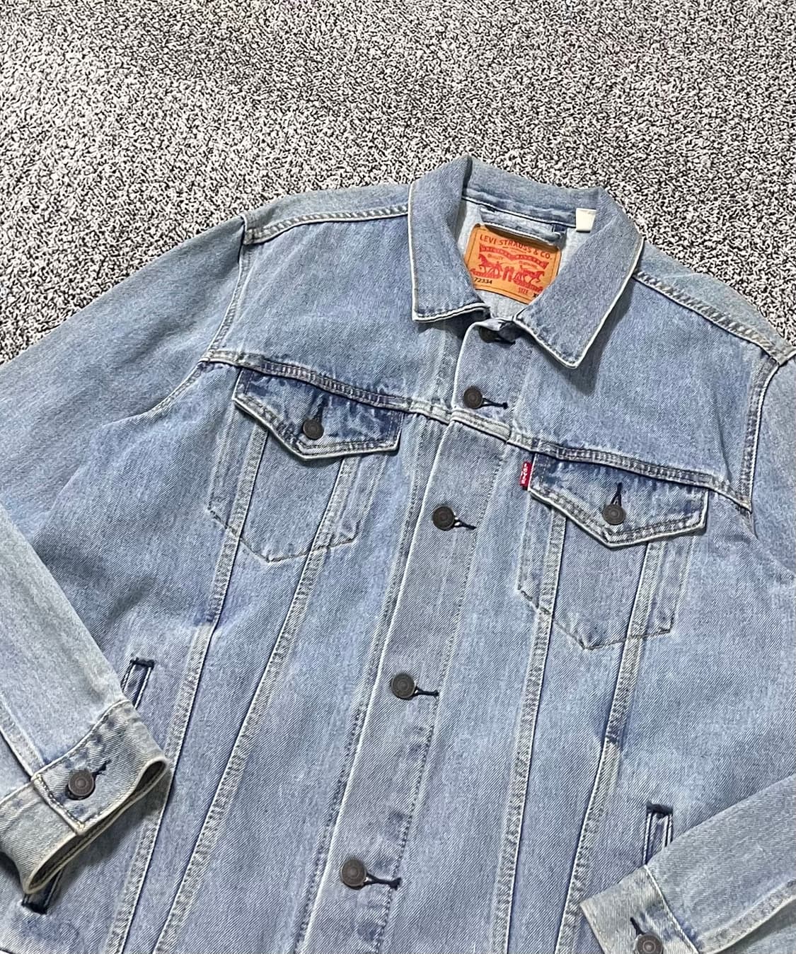 빈티지9. 리바이스 72334 3세대 데님 트러커 자켓 청자켓 상품이미지2