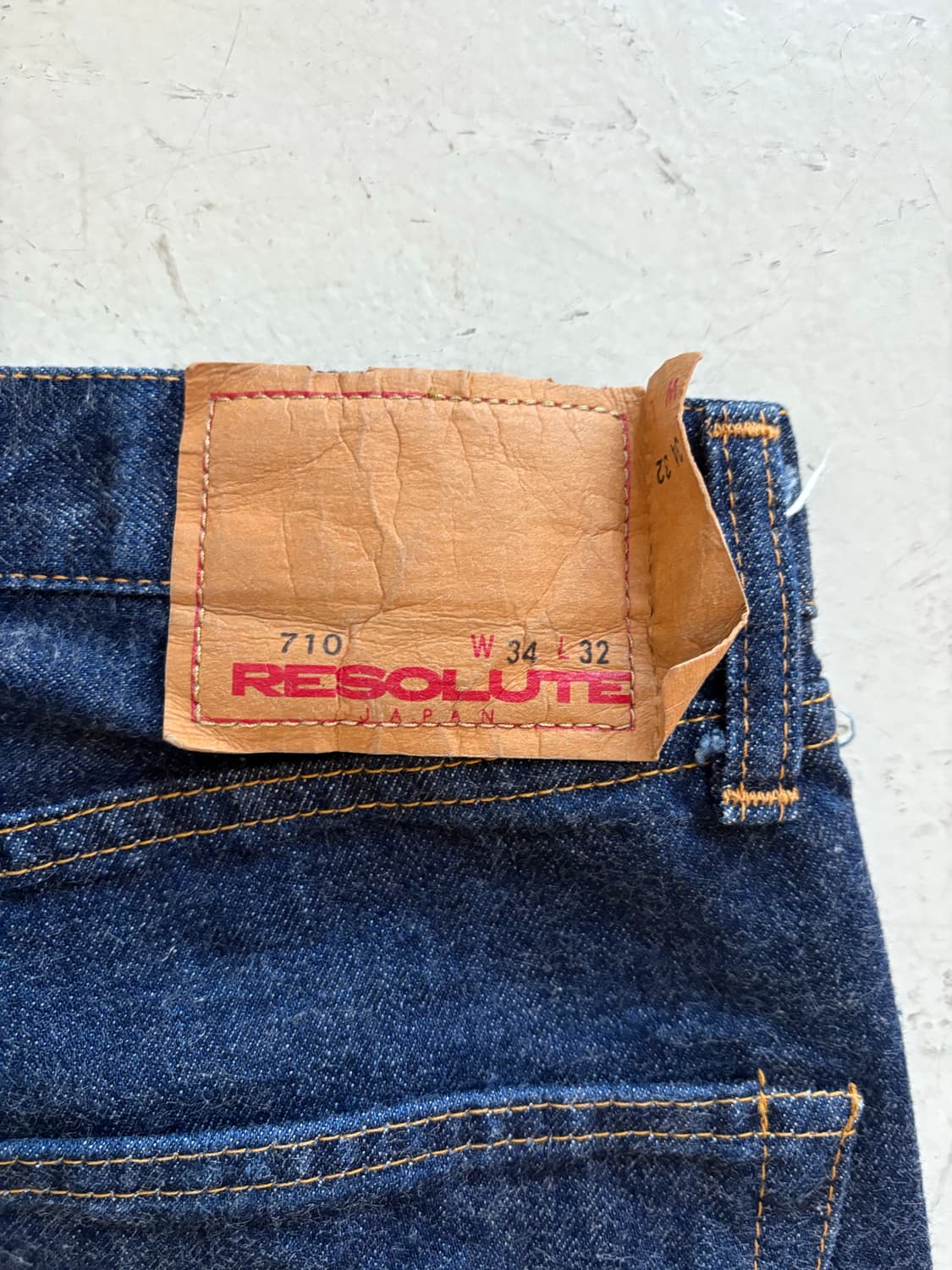 Resolute 710 selvage Denim pant. 상품이미지7