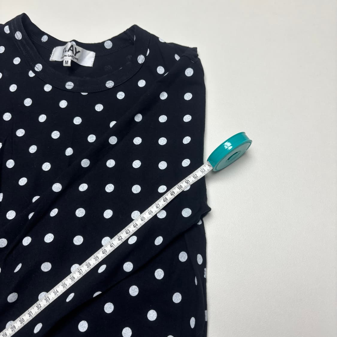 COMME DES GARÇONS PLAY 폴카 도트 티셔츠 상품이미지8