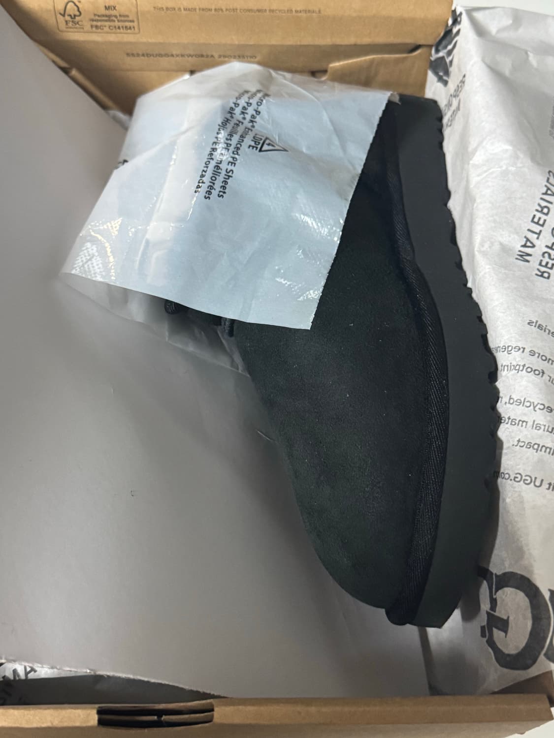 [새상품] 어그 클래식 울트라 미니 블랙(230) 상품이미지5