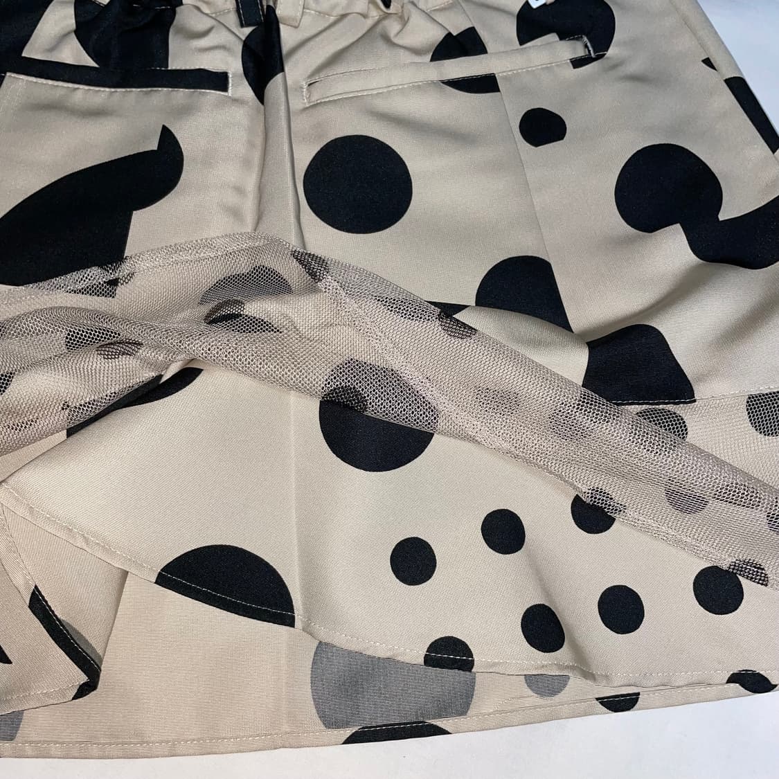 폴카 도트 스커트 polka dot skirt 상품이미지3