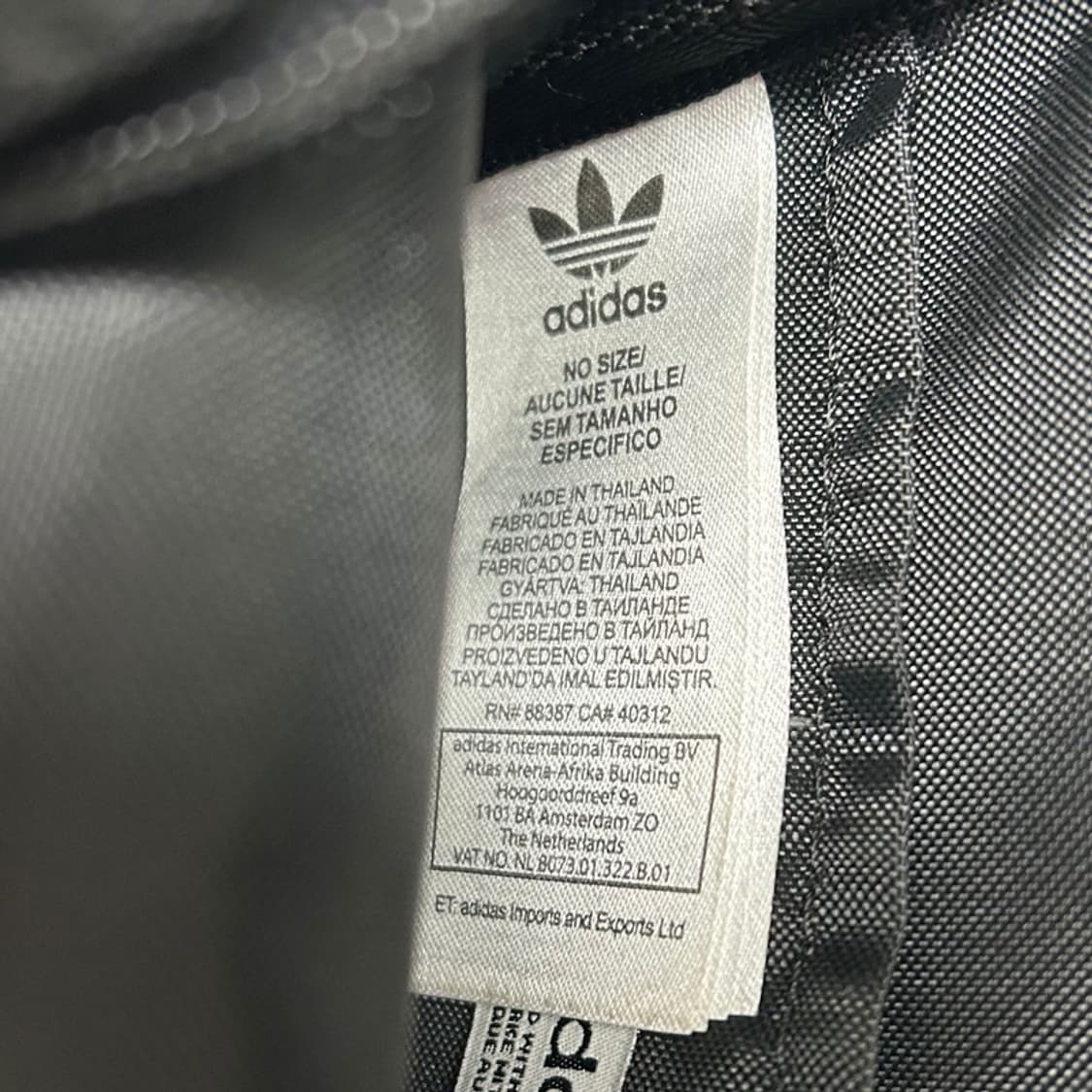 아디다스 트레포일 미니 크로스백 블랙 상품이미지6